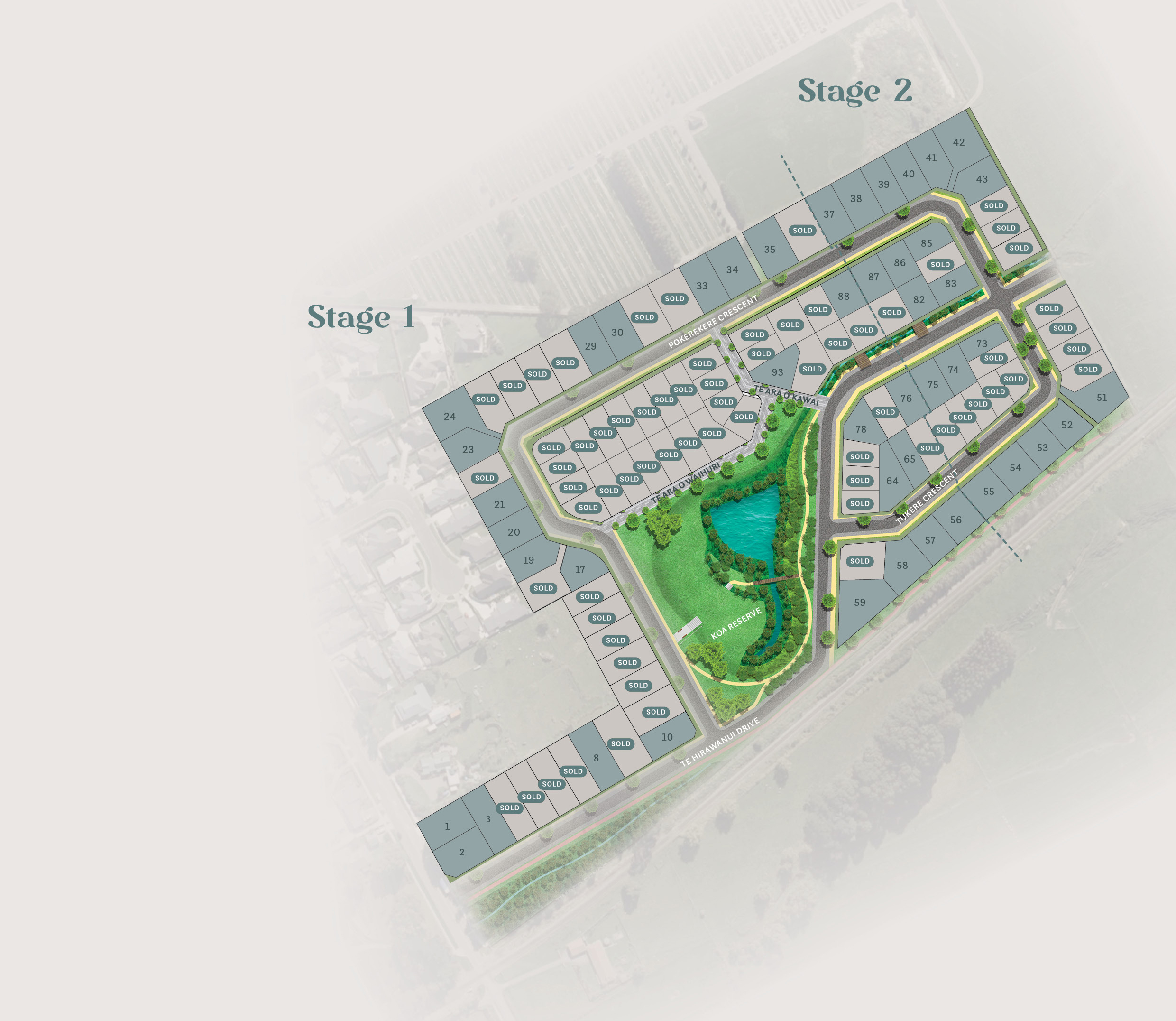 Tamakuku Terrace Map